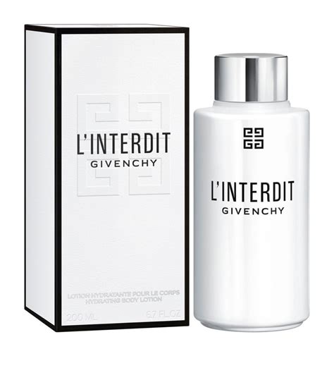 lotiune de corp givenchy l'interdit|L'Interdit .